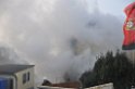Haus komplett ausgebrannt Leverkusen P76
